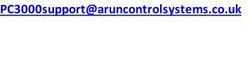 PC3000support@aruncontrolsystems.co.uk
